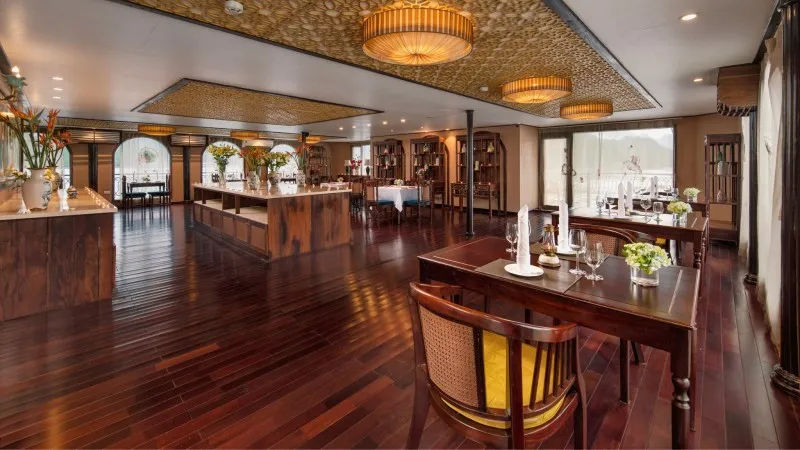 Exquisite An Nam Restaurant on 2nd deck