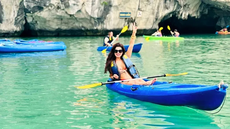 Enjoy Kayaking Activity
