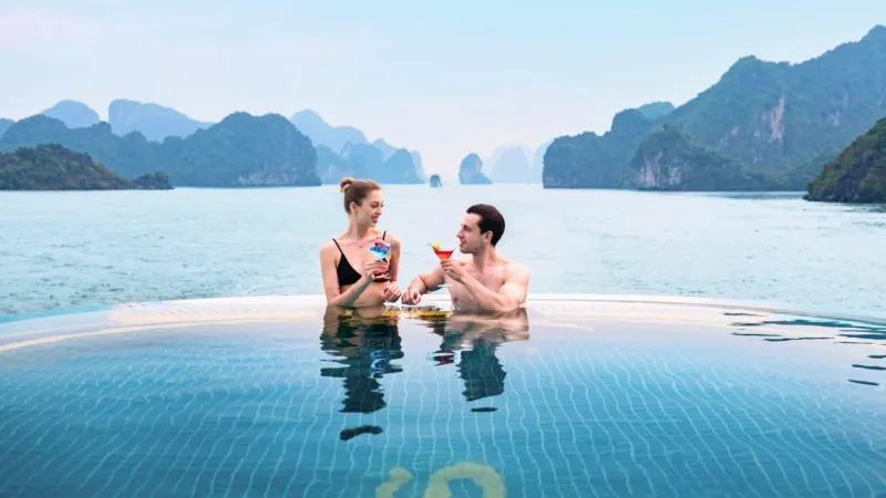 Dive in and relax in the pool