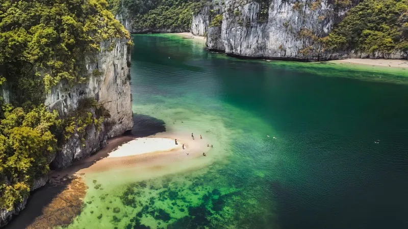 Pristine Ba Trai Dao Islet