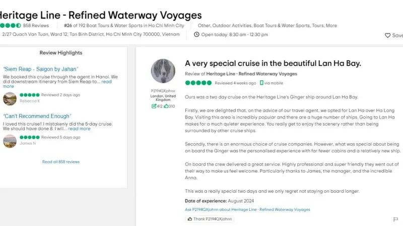 Heritage Line Ginger Tripadvisor