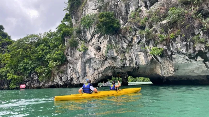 Kayak to Dark & Bright Cave