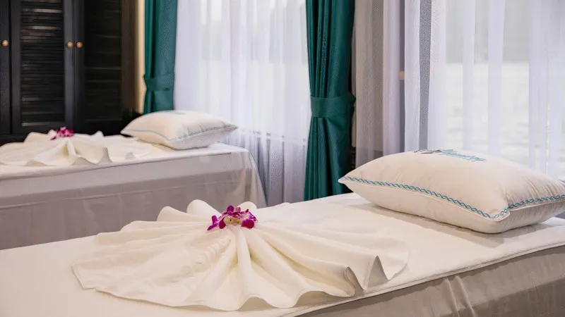 Enjoy soothing massage treatments