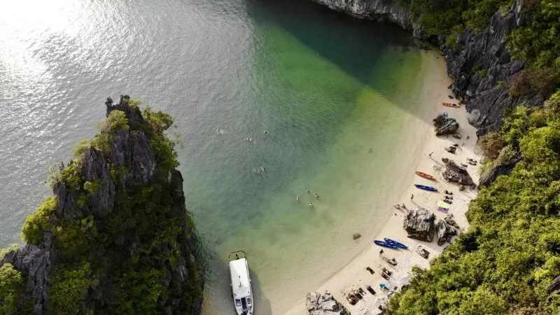 The Stunning Ba Trai Dao Islet