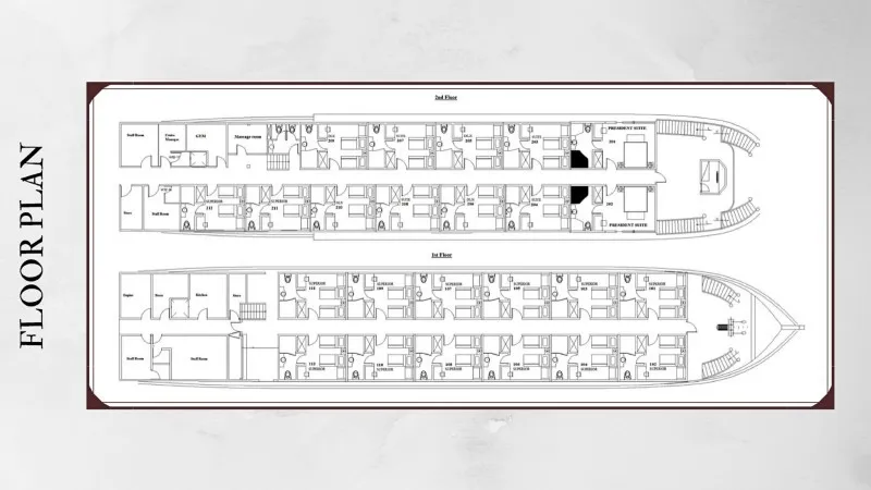 Indochina Sails Deck Plan