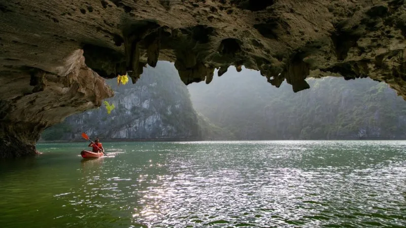 A Thrilling Adventure through Dark and Bright Cave