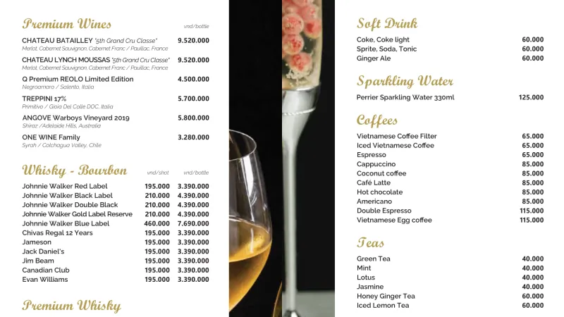 Drink Menu