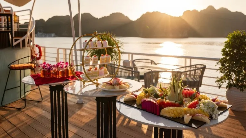 Sunset Party On Halong Serenity Cruises