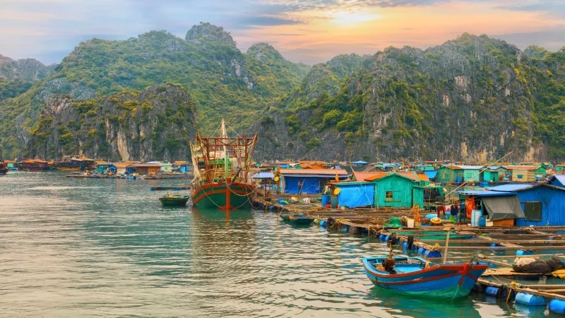 Scenic View From Cai Beo Village