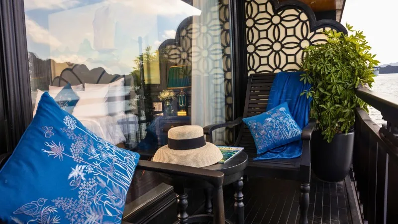 Private Balcony Seating Area