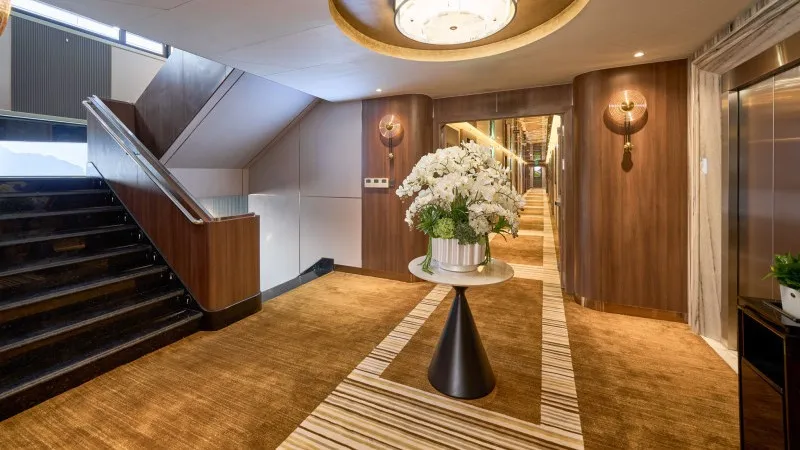 Delicate Design of the Yacht