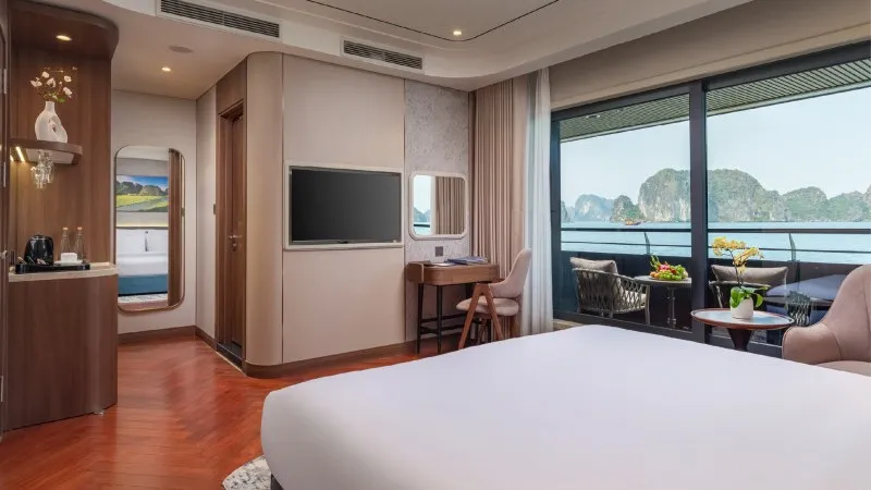 Pretty view from inside