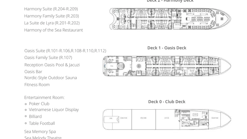 Lyra Grandeur Deck Plan 1
