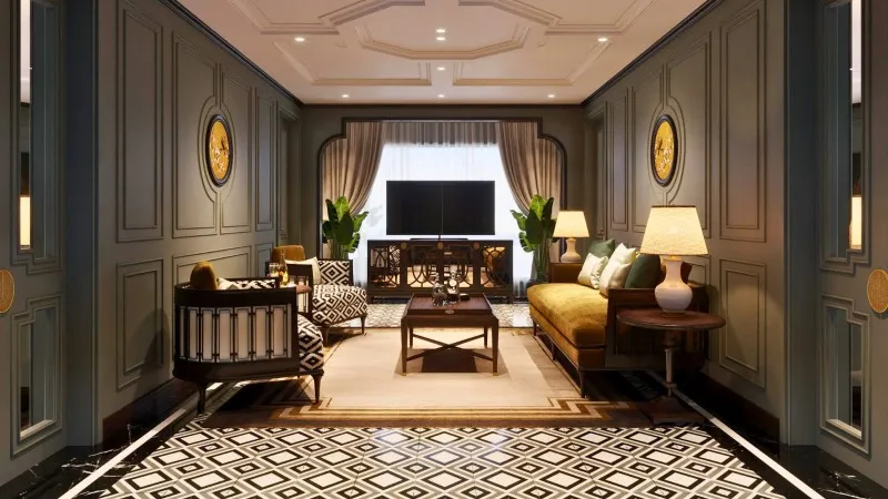 The command living room