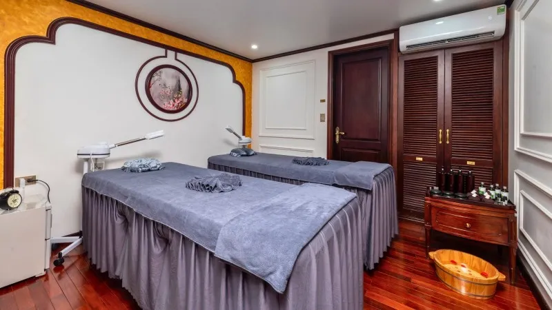 Serene Spa room