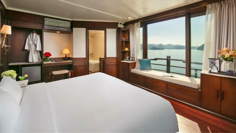 Huge comfortable bed