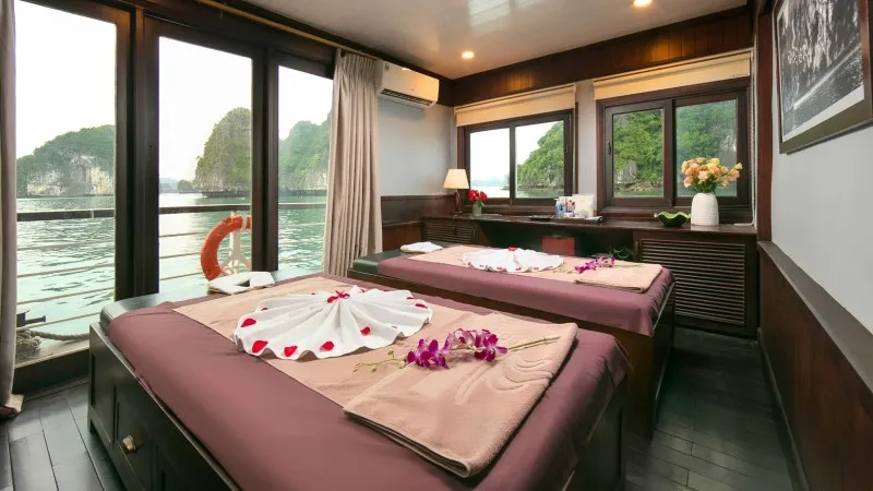Serene Spa room