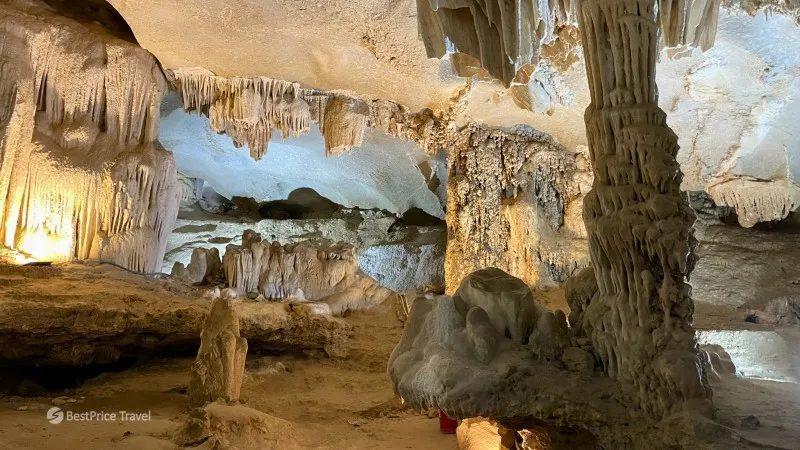 Unique Stalagtites & Stalagmites
