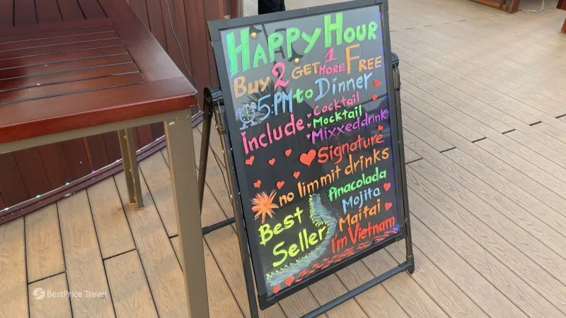 Happy Hour on the cruise