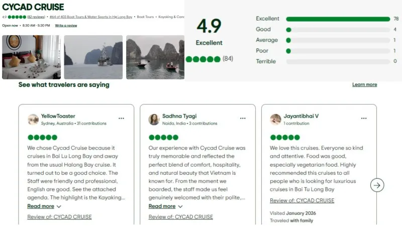Cycad Indochine Cruise on Tripadvisor