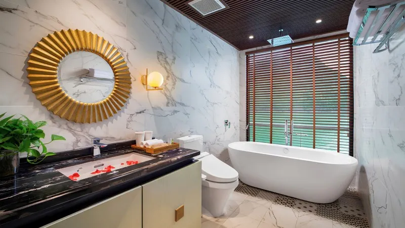Up To Date Bathroom Features