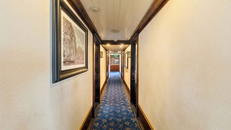 Wooden Hallway