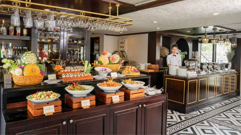 Tasty Buffet Meal
