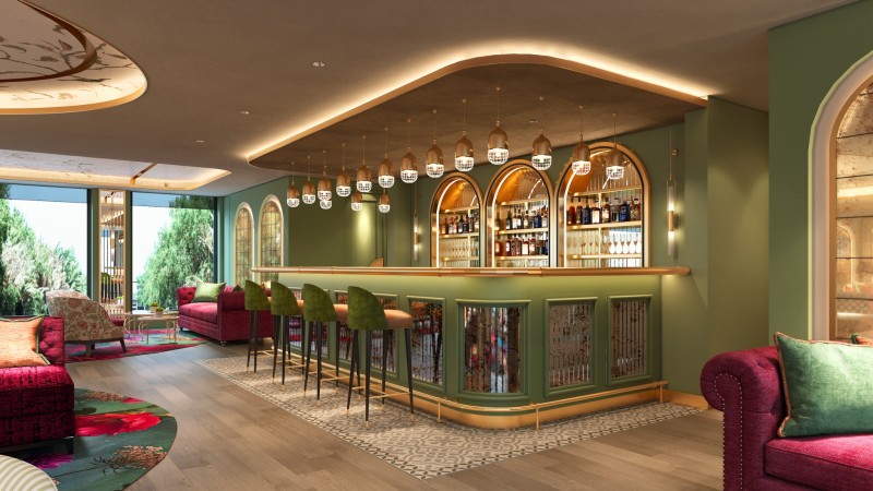 Contemporary Lounge Bar