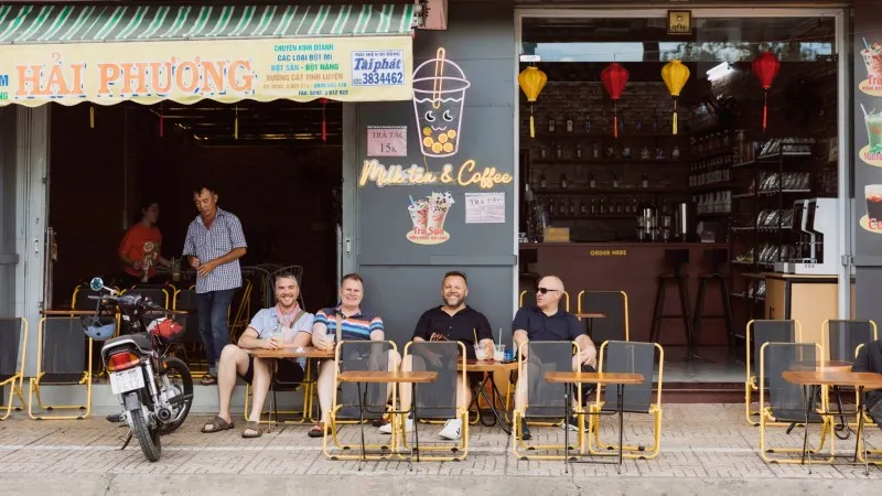 Trying A Local Café