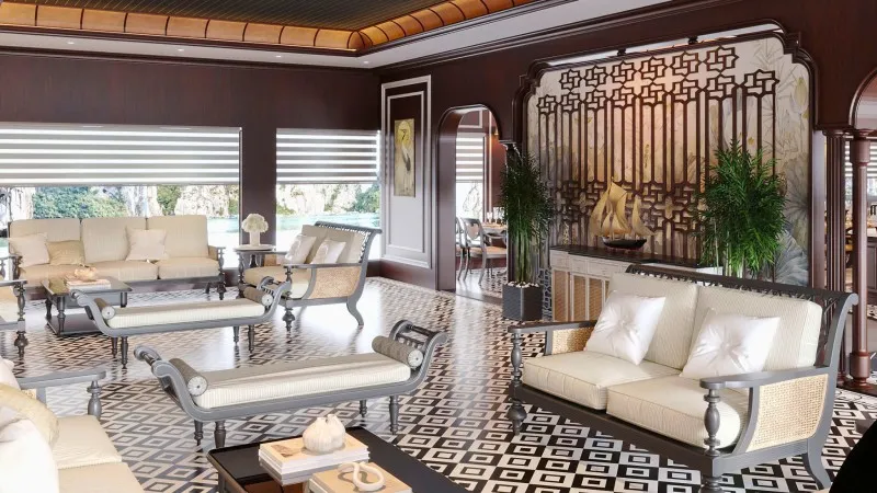Elegant Lounge  for relaxation