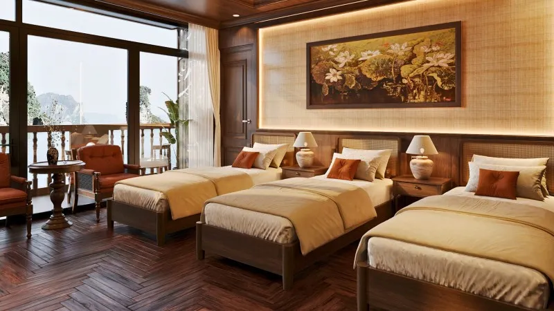 Deluxe Ocean Balcony Triple