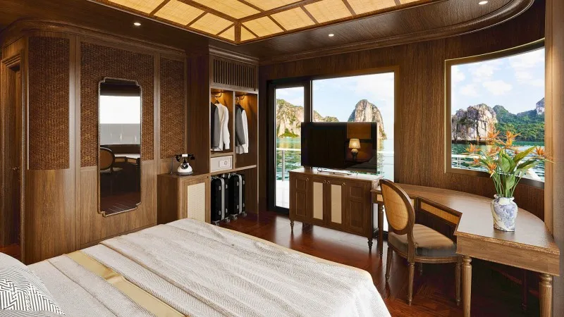 Most luxurious suite on board