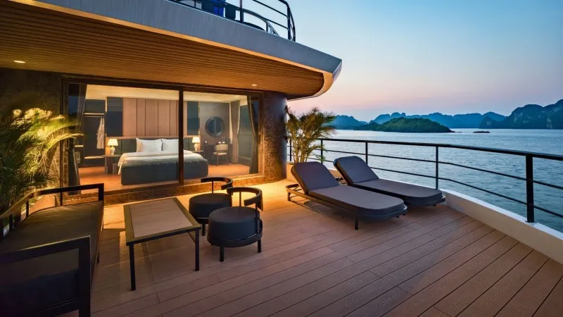 Private Terrace for Relaxation