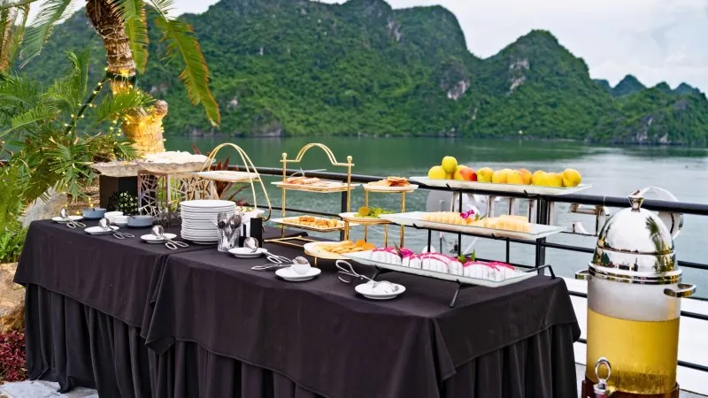 Enjoy afternoon tea