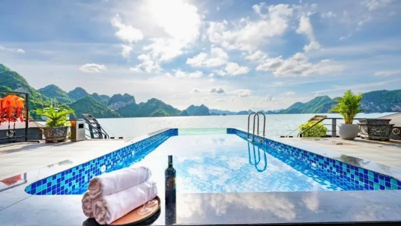Admire the panoramic view