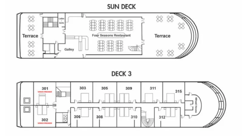 Deck Plan 3,4