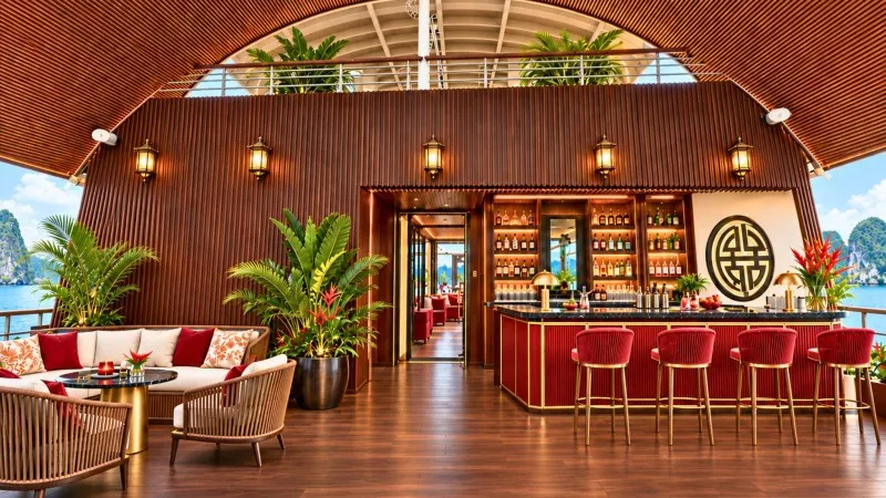 Unwind at the Sky bar