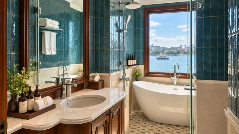 Bathtub with Sea view