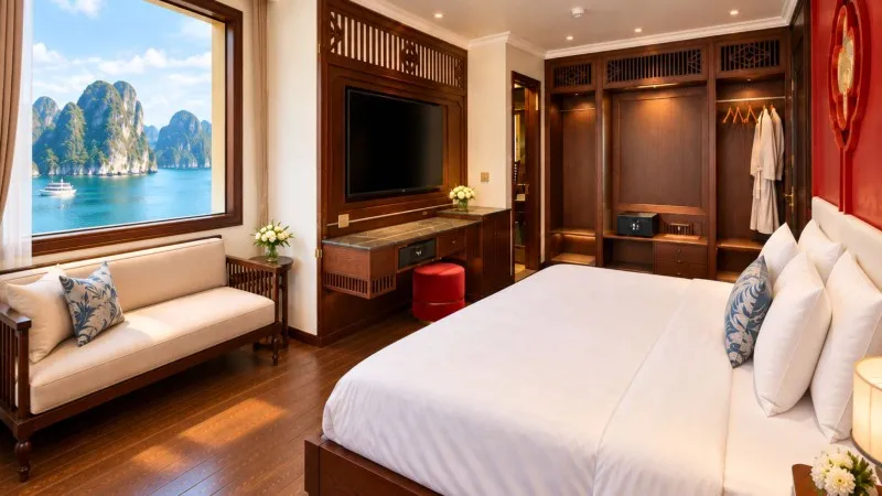 Most high-class suite on board