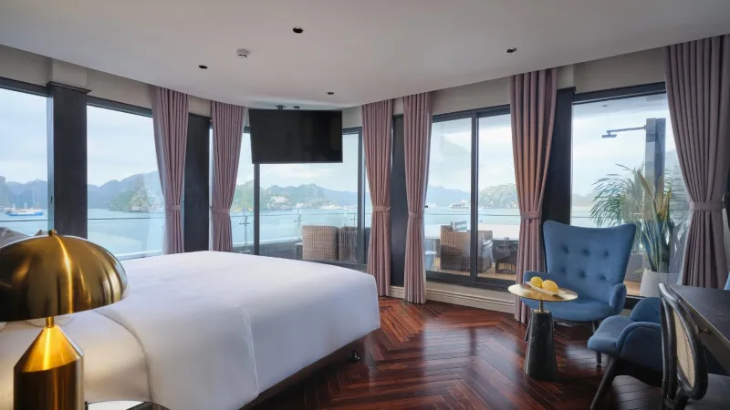 Panoramic View inside the Suite