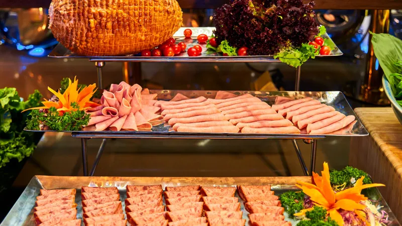 Appetizing Buffet Dish