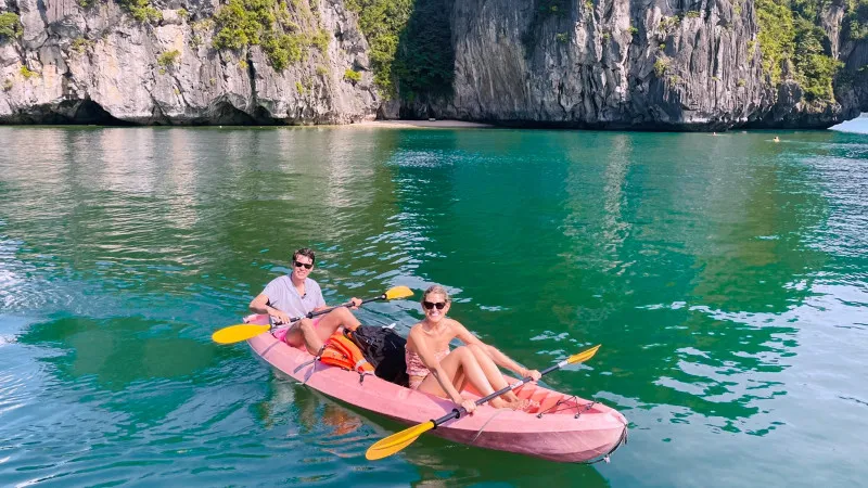 Save the happiest time kayaking