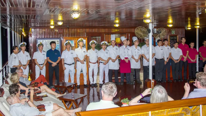 Crew Introduction On The First Day