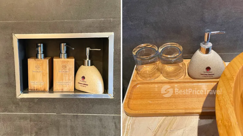 Eco friendly bathroom amenities