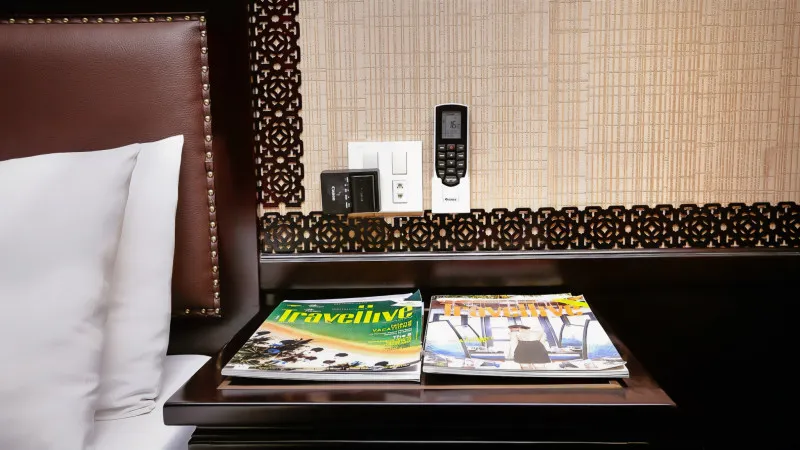 Entertainment Magazines Prepared In Room