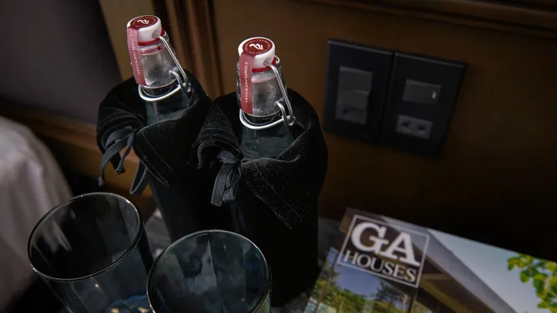 Free Bottled Wine In All Cabins