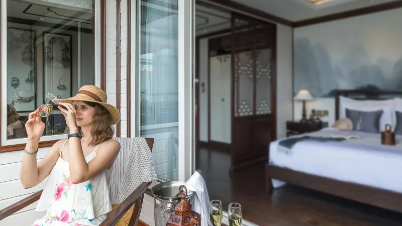 Relax on the balcony