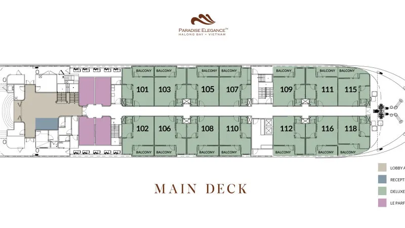 Main Deck Plan