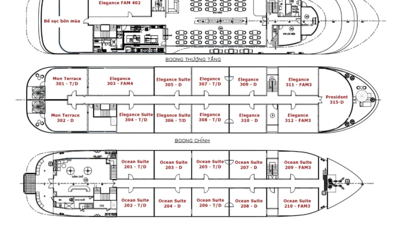 Mon Cheri 2 Deckplan