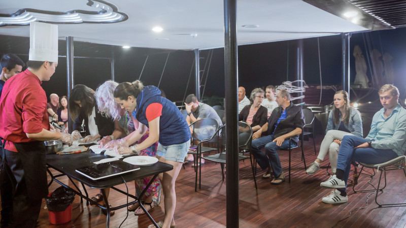 Attending the cooking class is a great way to learn about Vietnamese food